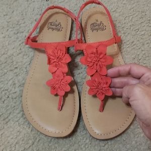 3/$10 when bundled Coral color sandals